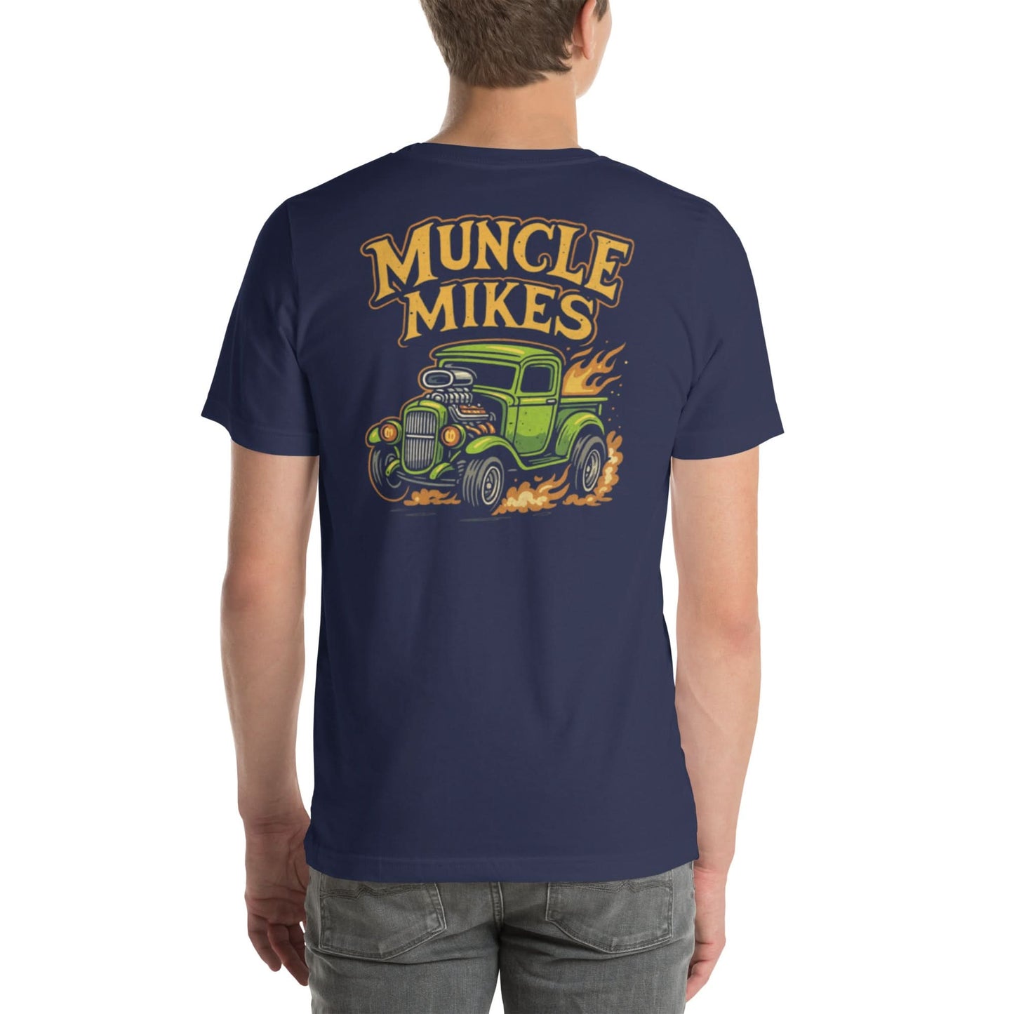 Muncle Mikes Hot Rod and Rat Rod Shirt Mayhem! Rat Rod Truck Shirt (002)
