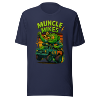Muncle Mikes Hot Rod and Rat Rod Shirt Mayhem! Monster Rods! (035) Unisex T-Shirt product mockup 2