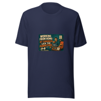Remote Work Unisex T-Shirt product mockup 2