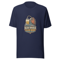 Bleed Brakes Clear Mind Unisex T-Shirt product mockup 2