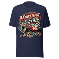 Vintage Electric Unisex T-Shirt product mockup 2