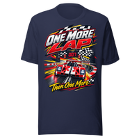 One More Lap Unisex T-Shirt product mockup 2