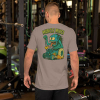 Hot Rods and Monsters 002 t-shirt in pebble, back view