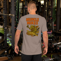 Planes and Monsters 002 t-shirt in pebble, back view