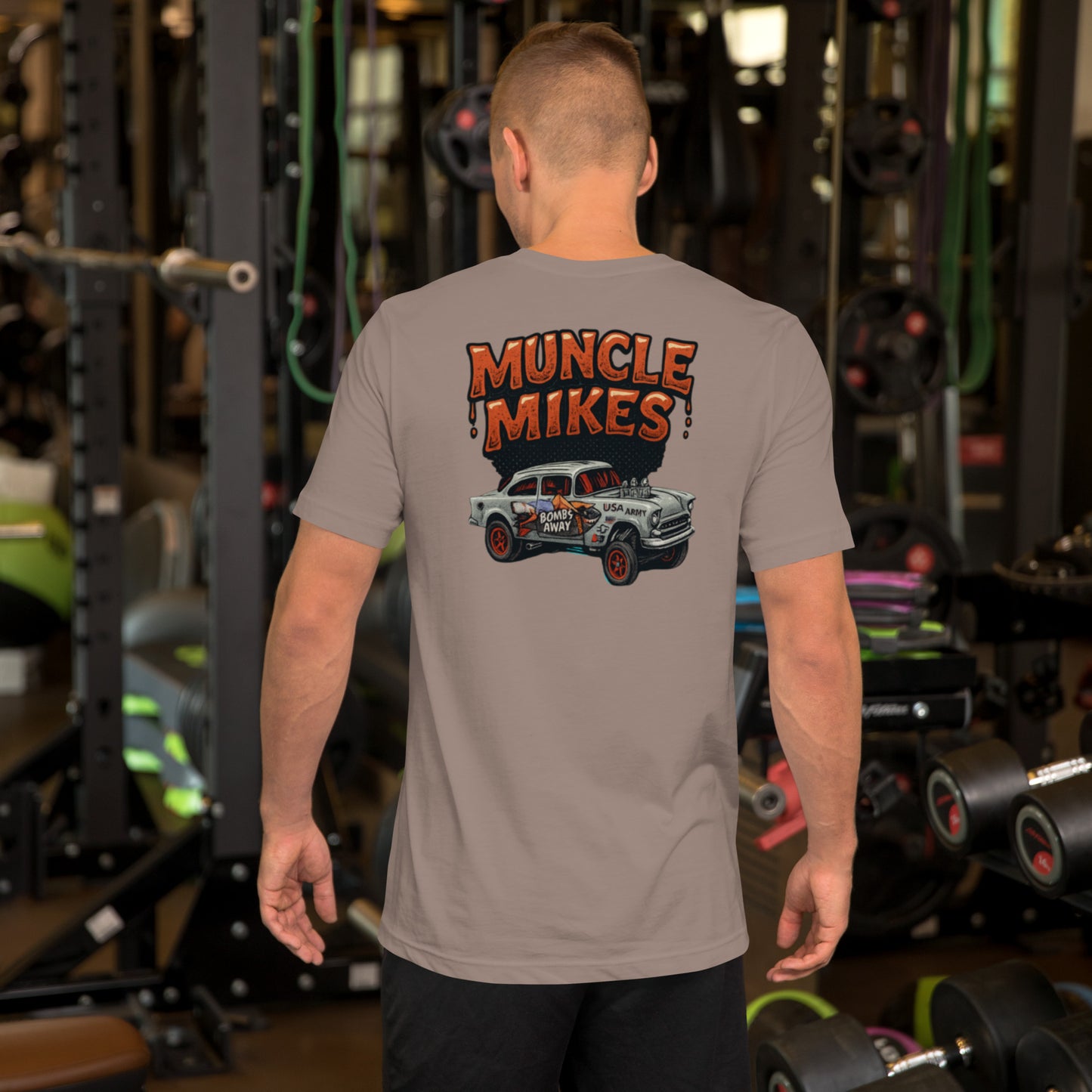 Muncle Mikes Hot Rod and Rat Rod Shirt Mayhem! Bombs Away Gasser