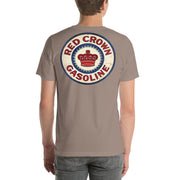 Muncle Mikes Hot Rod and Rat Rod Shirt - Vintage Gas and Oil Shirt - Red crown Gasoline