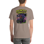 Back view of pebble Monster Rods 029 unisex T-shirt