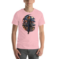 Vintage aviation pin-up T-shirt Edition 20, Pink front product mockup