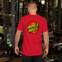 Muncle Mikes Shop Shirt 001 in red, back view