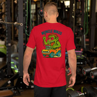 Monster Rods 004 t-shirt in red, back view