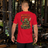 Monster Rods 007 t-shirt in red, back view