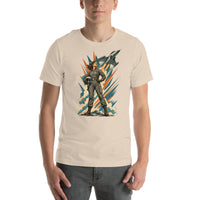 Vintage aviation pin-up T-shirt Edition 03, Soft Cream front product mockup