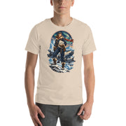 Vintage aviation pin-up T-shirt Edition 19, Soft Cream front product mockup