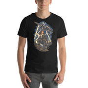 Vintage aviation pin-up T-shirt Edition 31, Vintage Black front product mockup