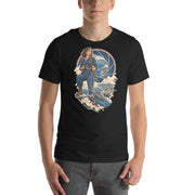 Vintage aviation pin-up T-shirt Edition 37, Vintage Black front product mockup