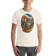 Vintage aviation pin-up T-shirt Edition 18, Vintage White front product mockup