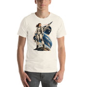 Vintage aviation pin-up T-shirt Edition 41, Vintage White front product mockup