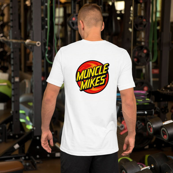 Muncle Mikes Shop Shirt 001 in white, back view