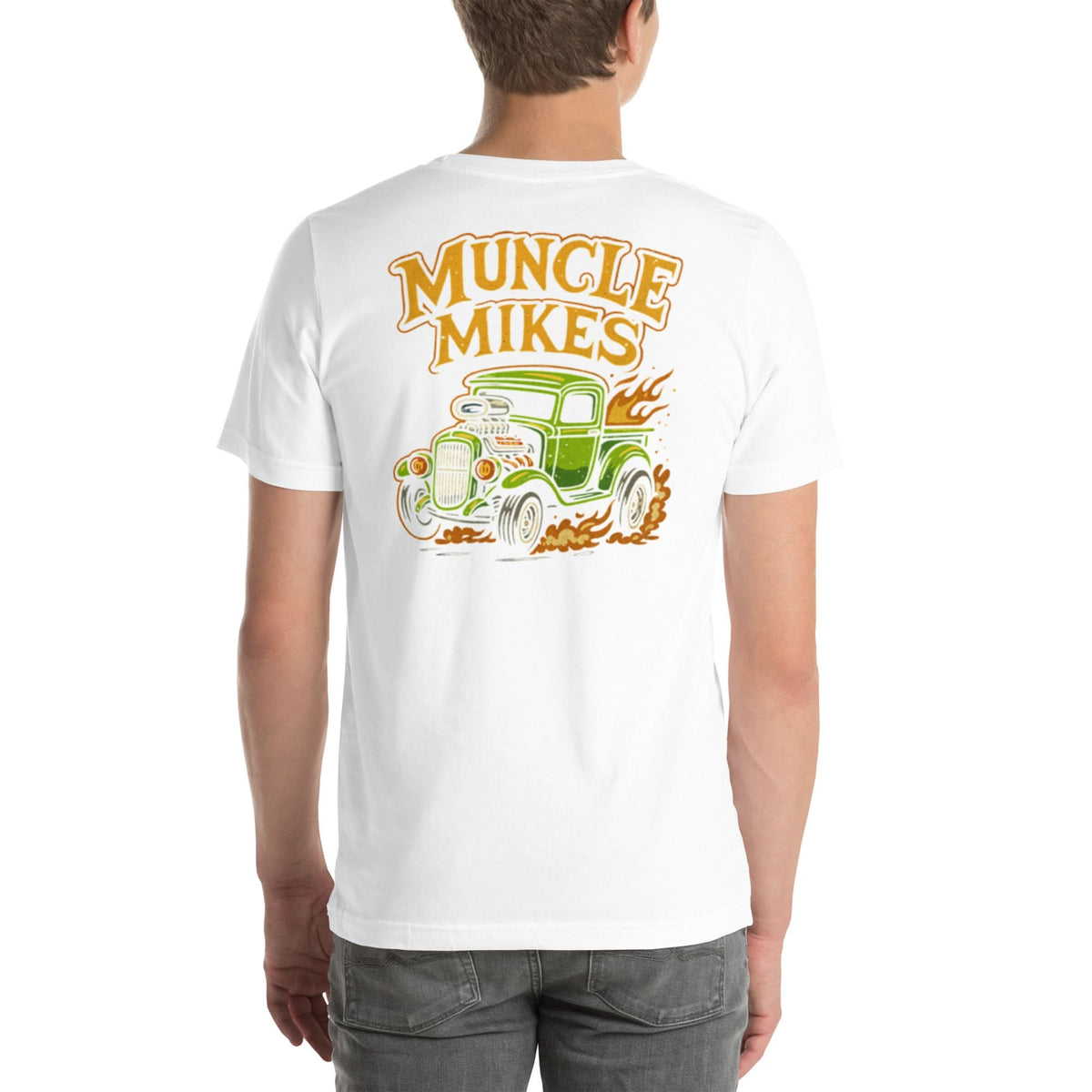 Muncle Mikes Hot Rod and Rat Rod Shirt Mayhem! Rat Rod Truck Shirt (002)