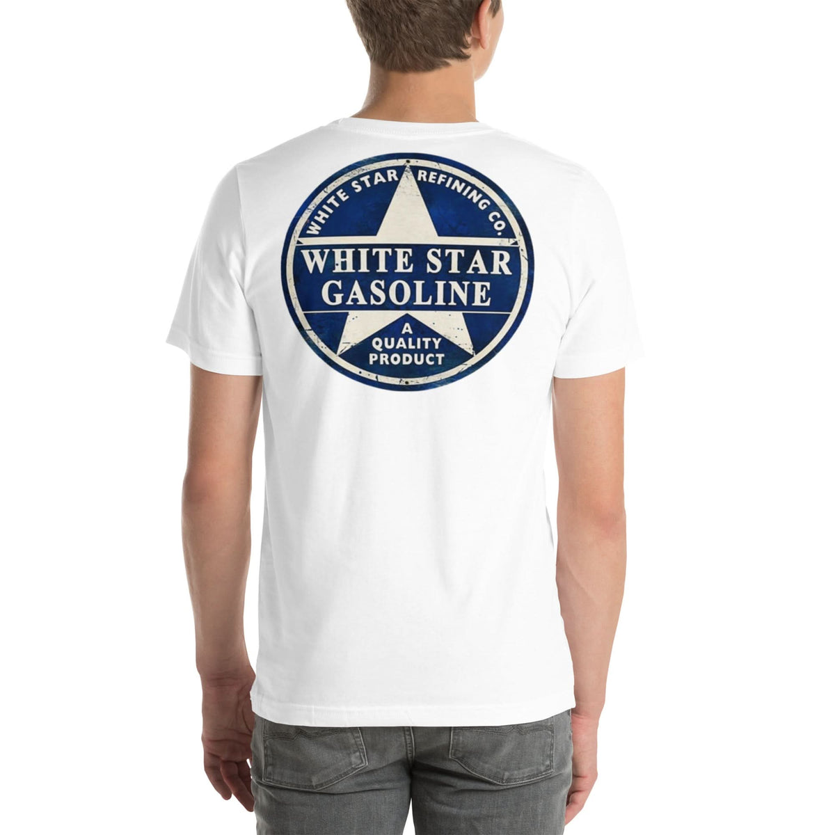 Muncle Mikes Hot Rod and Rat Rod Shirt - Vintage Gas and Oil Shirt - White Star Gasoline