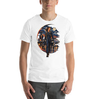 Vintage aviation pin-up T-shirt Edition 20, White front product mockup