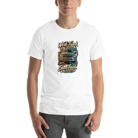 Work Truck Show pickup T-shirt, White front mockup