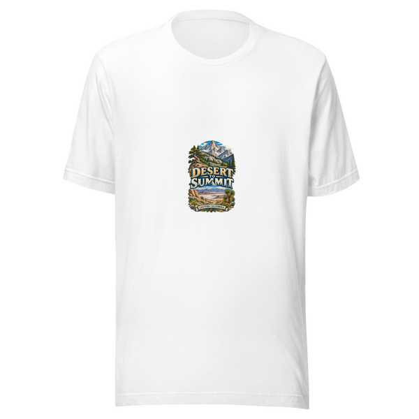 Desert to Summit Eastern California Unisex T-Shirt product mockup 5