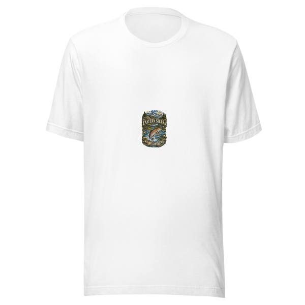 Eastern Sierra Fly Fishing Unisex T-Shirt — front view