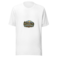Eastern Sierra Scenic Enamel Unisex T-Shirt product mockup 5