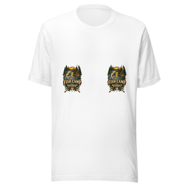 Fish Camp Forever Unisex T-Shirt product mockup 5