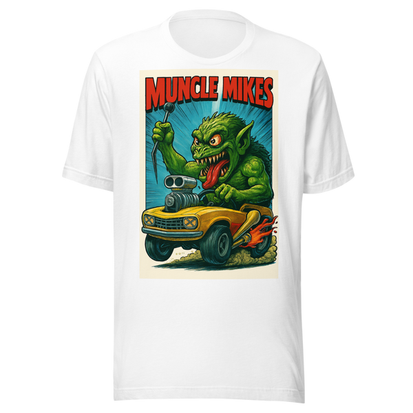 Hot Rod Monster 005 Unisex T-Shirt — front view