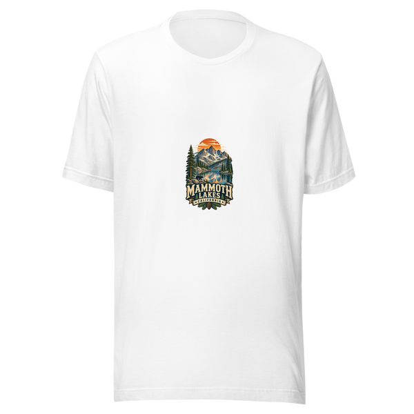 Mammoth Lakes Unisex T-Shirt product mockup 5