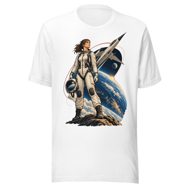Vintage Aviation Pin-Up Edition 41 Unisex T-Shirt — front view