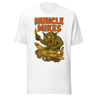 Muncle Mikes Hot Rod and Rat Rod Shirt Mayhem! Monster Rods! (001) Unisex T-Shirt product mockup 5