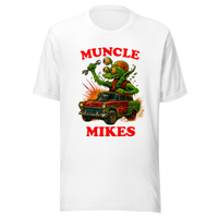 Muncle Mikes Hot Rod and Rat Rod Shirt Mayhem! Monster Rods! (021) Unisex T-Shirt product mockup 5