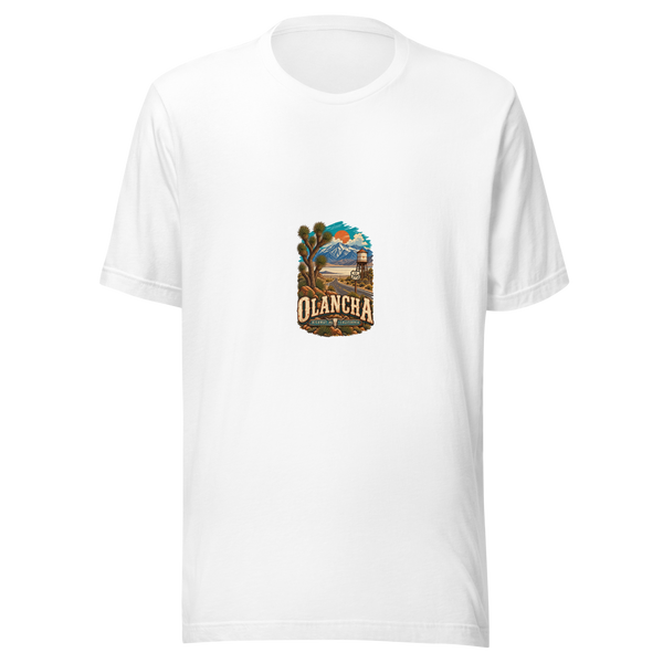 Olancha California Unisex T-Shirt product mockup 5