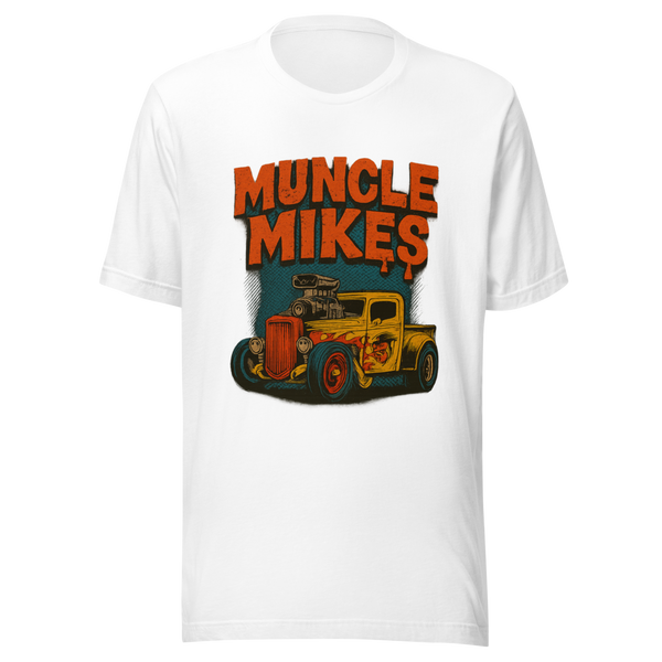 Rat Rod Truck 001 Unisex T-Shirt — front view