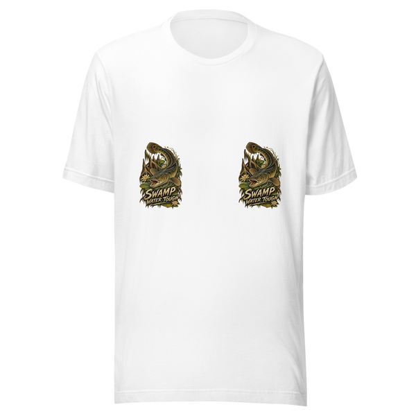 Swamp Water Tough Fish Unisex T-Shirt product mockup 5