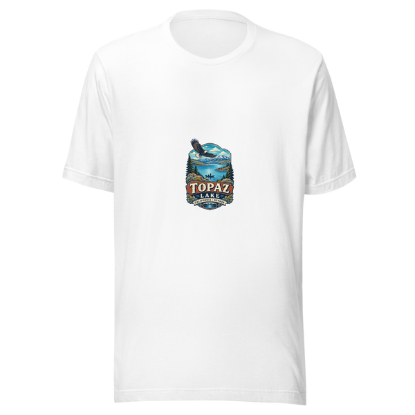 Topaz Lake California Unisex T-Shirt product mockup 5