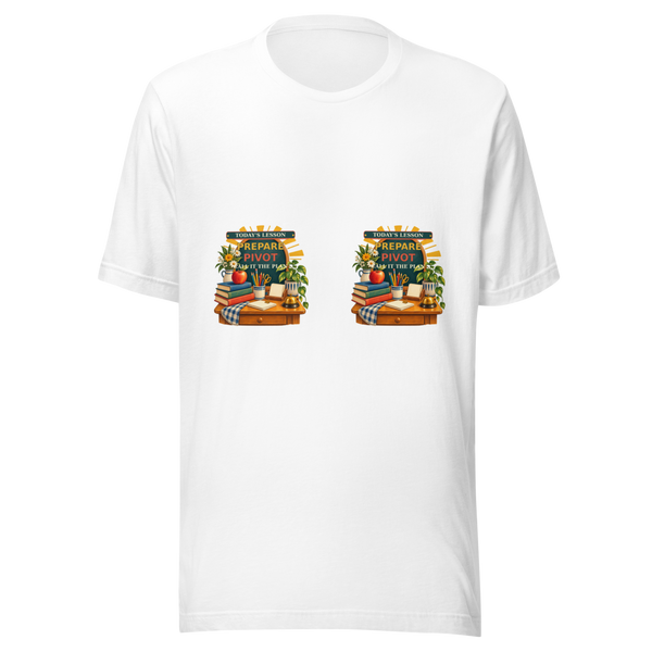 Today's Lesson Teacher Unisex T-Shirt product mockup 5