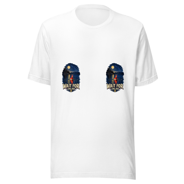 Wait for the Dip Fishing Unisex T-Shirt product mockup 5