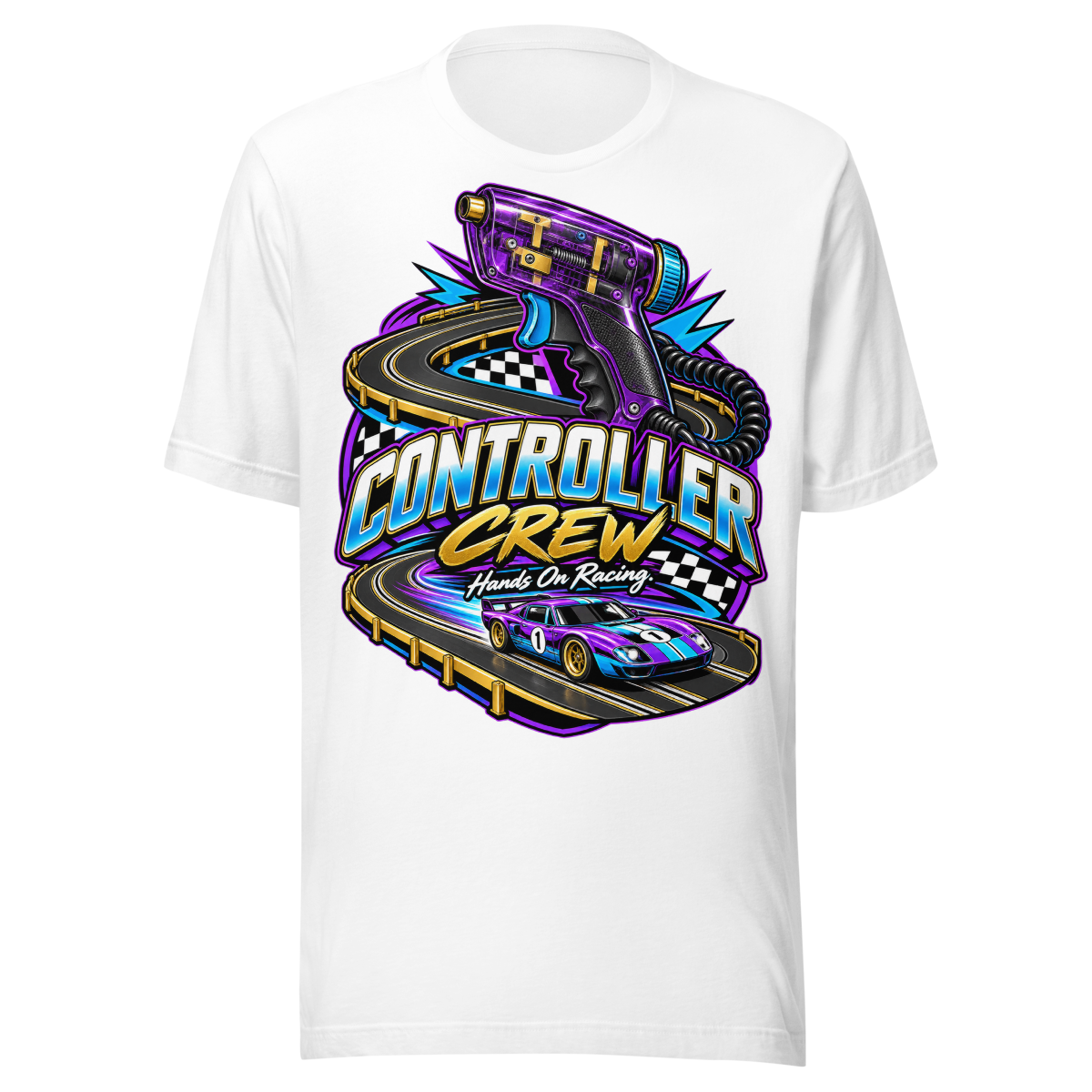 Controller Crew Unisex T-Shirt product mockup 5