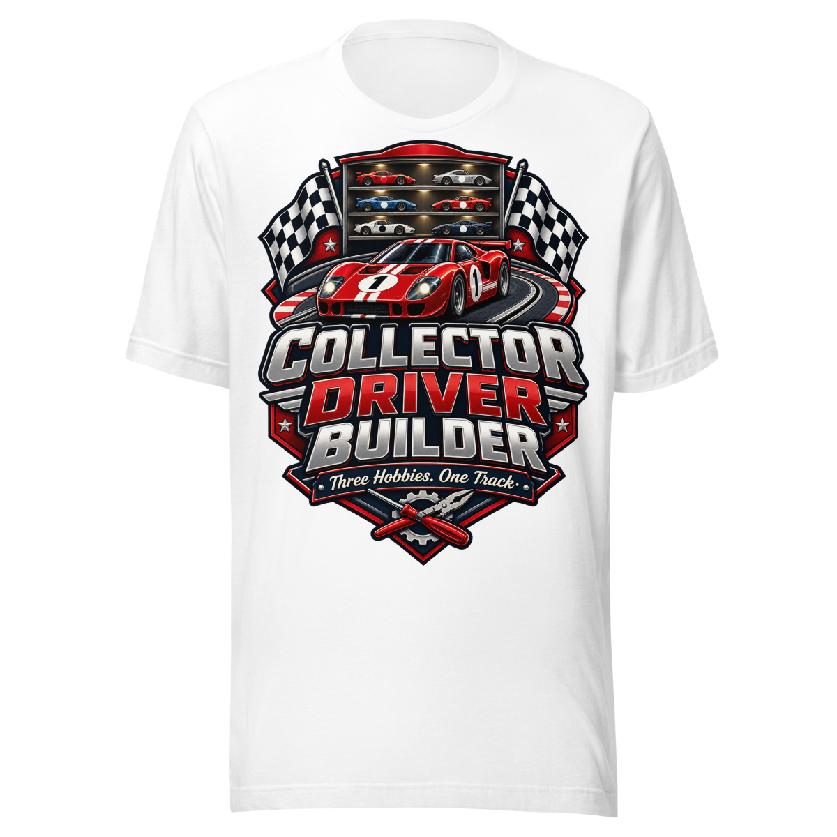 Collector Driver Builder Unisex T-Shirt product mockup 5