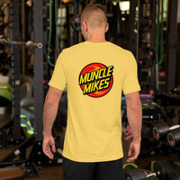 Muncle Mikes Shop Shirt 001 in yellow, back view