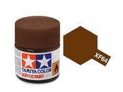 Tamiya XF-64 Red Brown acrylic model paint 10 ml