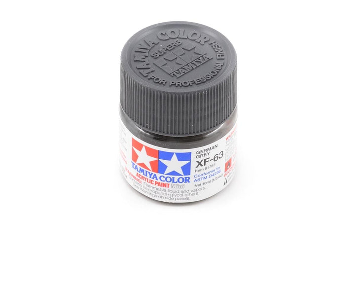 Tamiya XF-63 German Grey Acrylic Mini 10 ml paint jar