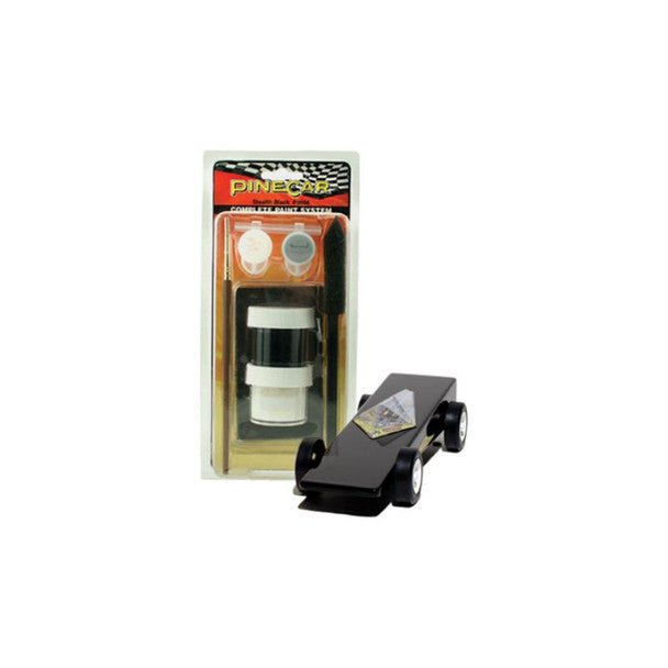 PineCar P3956 Stealth Black Complete Paint System