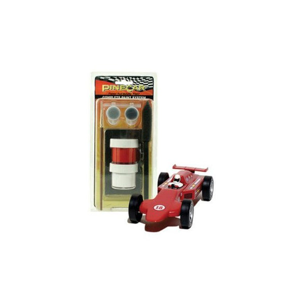 PineCar P3957 Flamin’ Red Complete Paint System