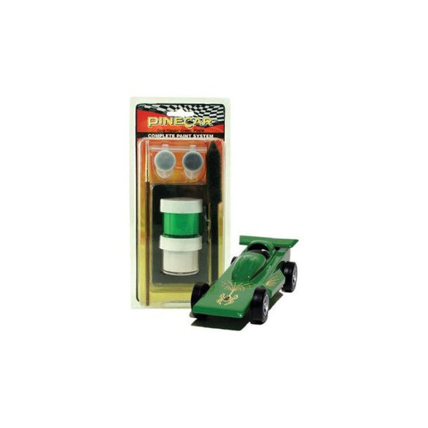 PineCar P3958 Gear Rippin’ Green Complete Paint System