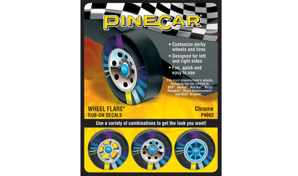 PineCar P4063 Chrome Wheel Flare